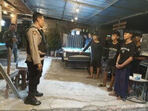 Patroli Polsek Mojoroto Berhasil Gagalkan Puluhan Remaja yang Terindikasi Hendak Tawuran