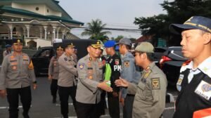 Pengecekan Ops Ketupat Semeru 2024 oleh Pamatwil Polres Kediri Kota dari Polda Jawa Timur