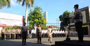 UPACARA HARI KESADARAN NASIONAL POLRES KEDIRI KOTA