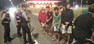 Patroli Skala Besar Polres Kediri Kota Sisir Jalanan Rawan 3C Hingga Bandara Dhoho
