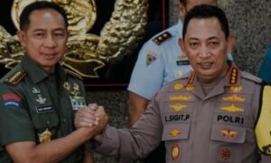 Hasil Survei Litbang Kompas : TNI – Polri Jadi Dua Lembaga Negara Yang Memiliki Citra Positif Teratas