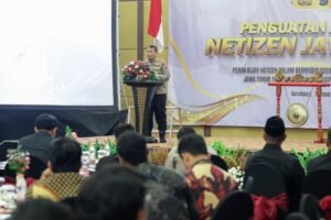 Jogo Jatim, Bidhumas Polda Jawa Timur Bersama Netizen Deklarasi Pilkada Aman dan Damai 2024