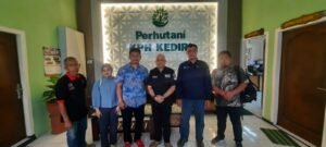 Silaturahmi Bakorda FKBN Kediri Raya Ke Kantor Perhutani KPH Kediri Guna Membahas Jalinan Kerjasama Antar Lembaga Yang Simbiosis Mutualisme