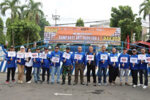 Kampanye Anti Narkoba, Polres Kediri Kota Gelar Family Adventure Offroad dan Bakti Sosial