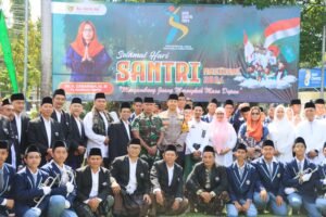 Kapolres Kediri Kota Hadiri Upacara Peringatan Hari Santri Nasional Di Balai Kota Kediri