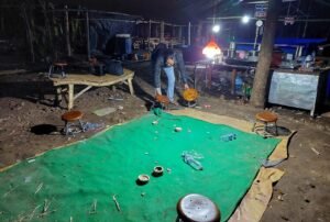 Polsek Bagor Gerebek Lokasi Judi Sabung Ayam, Temukan Uang dan Alat Judi Dadu