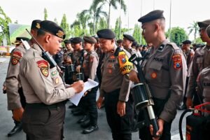 Polda Jatim Terjunkan 780 Personel Debat Publik Kedua di Pilkada Jatim Berlangsung Aman