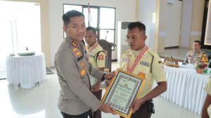 Polres Nganjuk Peringati HUT Satpam ke-44 dengan Upacara dan Tasyakuran