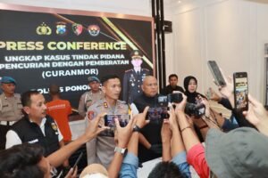 Polres Ponorogo Ungkap Kasus Curanmor, Tersangka Residivis Diamankan