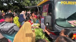 Harkamtibmas Polresta Banyuwangi Sambang Warga Gelorakan Mayur Kamtibmas