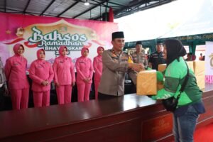 Semarakkan Bulan Ramadhan, Bazar Ramadhan Murah Polres Mojokerto Kota Pererat Silaturahmi Anggota