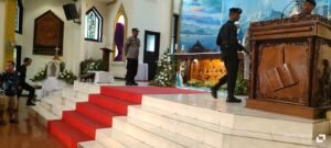 Polres Pamekasan Siagakan Personel di Gereja Pastikan Ibadah Paskah Aman