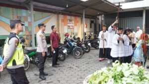 Amankan Ibadah Paskah, Polres Bangkalan Siagakan Personel di Sejumlah Gereja