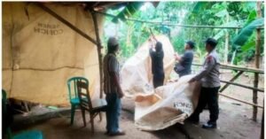 Polisi Bongkar Arena Perjudian Sabung Ayam di Ngronggot Nganjuk
