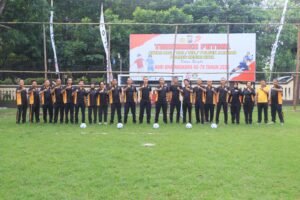 Meriahkan Hari Bhayangkara Ke – 79 Polres Kediri Kota Gelar Turnamen Futsal Antar Satker Dan Polsek Jajaran