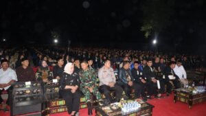 Pengesahan PSHT Berjalan Kondusif, Kapolres Nganjuk Apresiasi Pesilat dan Personel Pengamanan