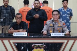 Polda Jatim Amankan Dua Oknum Aktivis Mahasiswa Terduga Pelaku Pemerasan Kadisdik
