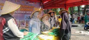 Bazar Beras Murah di Polsek Krian, Wujud Sinergi untuk Ketahanan Pangan