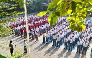 Polsek Krian Beri Pembinaan Kamtibmas di Sekolah, Tekankan Bahaya Kenakalan Remaja dan Bahaya Narkoba