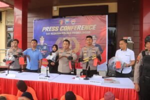 Polres Probolinggo Amankan Pria Gay Asal Madura yang Gelapkan 10 Motor