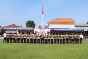 Kapolres Mojokerto Kota Pimpin Sertijab Wakapolres dan PJU lainnya, sebagai bentuk Semangat baru dalam pengabdian