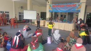 Polsek Krian Dukung Program Parenting Anti-Bullying di PAUD Micky Mouse Tropodo Krian