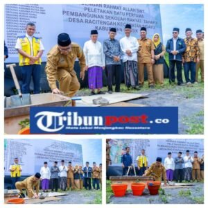 Sekda Achmad Washil Hadiri Doa Bersama, Tandai Pembangunan Sekolah Rakyat, Wujud Komitmen Pemkab Gresik Dukung Program Asta Cita Presiden ‎