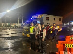 Polres Kediri Kota Gelar Patroli Skala Besar Jelang Natal dan Tahun Baru