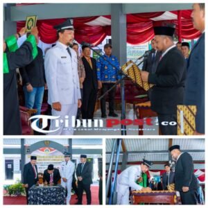 Lantik Kades Wadak Kidul, Bupati Fandi Akhmad Yani Harap Kades Bangun Desa Transparan dan Berdaya