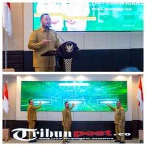 BKPSDM Launching Portal Kedaton, Bupati Gresik : Instrumen Penguatan Akurasi dan Keterpaduan Data ASN ‎