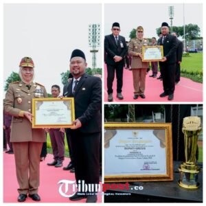 Bupati Gresik Raih Penghargaan Terbaik II Pembina K3 Tingkat Provinsi Jatim