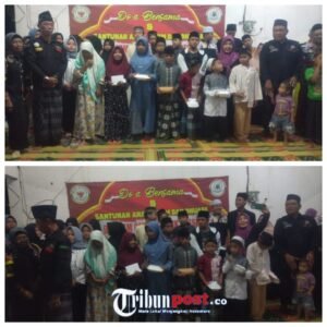 Santunan Rutin, Ketua GMBI Gresik ucapkan terima Kepada Donatur dan Sampaikan Program Desa