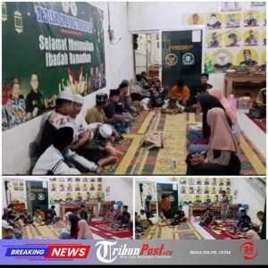 Istiqomah Santuni Anak Yatim dan Duafa, LSM GMBI Distrik Gresik Gelar Buka Bersama 