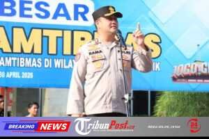 Peringatan May Day di Stadion Gejos Berjalan Kondusif, Kapolres Gresik Apresiasi Elemen Buruh