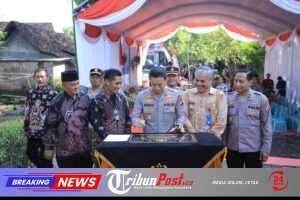 Polres Madiun Resmikan Jembatan Merah Putih Presisi, Akses Warga Kini Lebih Aman