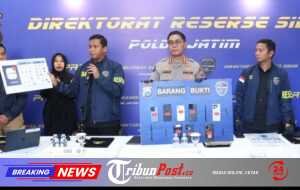 Polda Jatim Ungkap Dugaan Penyalahgunaan Data Pribadi untuk Layanan OTP Ilegal, Tiga Tersangka Diamankan