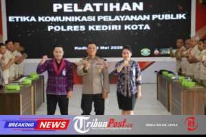 Polres Kediri Kota Tingkatkan Profesionalisme Personel Lewat Pelatihan Etika Komunikasi Pelayanan Publik