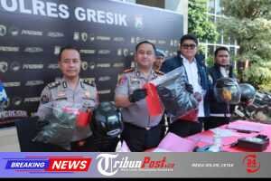 Gerak Cepat Polres Gresik Amankan 8 Oknum Suporter Terlibat Pengeroyokan
