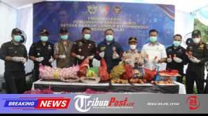 Bareskrim Polri Musnahkan Ribuan Kilogram Bawang Impor Ilegal dari Jalur Tikus Perbatasan Malaysia