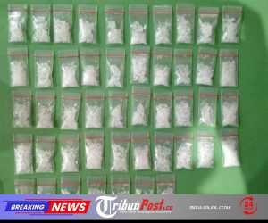 Polrestabes Surabaya Amankan Tersangka Pengedar Narkoba, Sita 42,9 Gram Sabu
