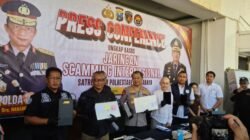 Polrestabes Surabaya Amankan 45 Tersangka Hasil Pengembangan Penyidikan Kasus Siber Internasional