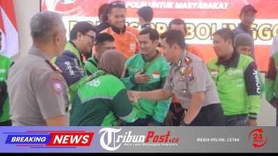 Polres Probolinggo Perkuat Silaturahmi, Ajak Mahasiswa dan Komunitas Ojol Nobar Piala Dunia