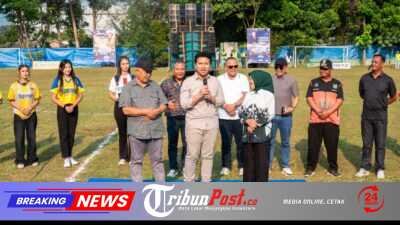 Wagub Jatim hadiri Pembukaan Turnamen Sepak Bola Siadi Cup III di Lawang – Malang