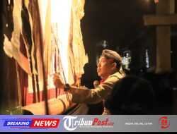 Wayang Karton Jadi Media Edukasi, Polres Kediri Kota Meriahkan Hari Bhayangkara ke-80 dengan “Wayang Cangkrukan Waton Sae”