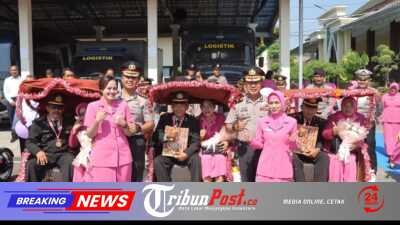 Polres Kediri Lepas Personel Purnabakti, 29 Anggota Akhiri Masa Dinas