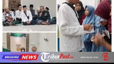 LSM GMBI Distrik Gresik dan Yayasan Al Munawaroh Bersinergi Gelar Tahlil, Istighosah, dan Santunan Anak Yatim