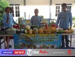 Polres Pelabuhan Tanjungperak Gelar Gerakan Pangan Murah Hasil Panen Lahan Ketahanan Pangan