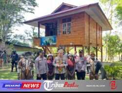 Astamaops Kapolri Berbagi Semangat Belajar Bersama Anak-Anak Papua di Pusat Olah Seni Wesaput