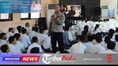 Polresta Sidoarjo Ajak Pelajar Disiplin dan Peduli Kamtibmas