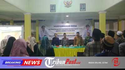 Musdes Desa Lengkong Bentuk Tim Penyusun RKPDes 2027, Fokus Lanjutkan Pembangunan dan Sesuaikan Efisiensi Anggaran